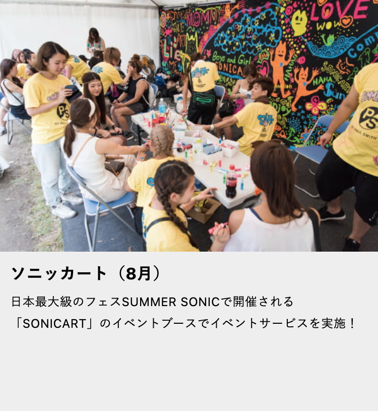 ソニカート (8月)